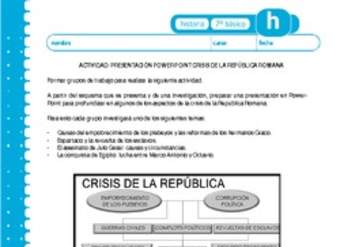 Crisis República Romana Crisis República Romana
