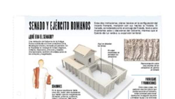 Senado y ejército Romano