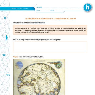 El descubrimiento de América y la representación del mundo El descubrimiento de América y la representación del mundo