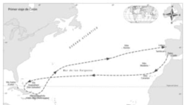 Primer viaje de Colón Primer viaje de Colón