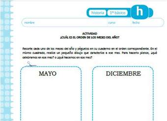 ¿Cuál es el orden de los meses del año? ¿Cuál es el orden de los meses del año?