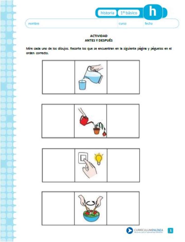 Antes y después Antes y después