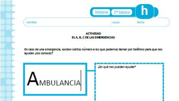 El A, B, C de las emergencias El A, B, C de las emergencias