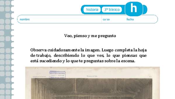 Veo, pienso y me pregunto Veo, pienso y me pregunto