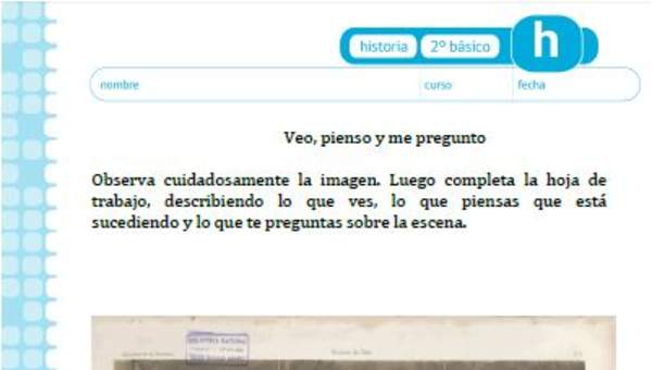 Veo, pienso y me pregunto Veo, pienso y me pregunto