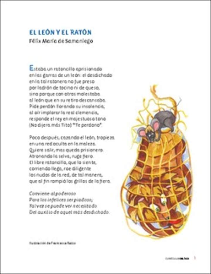 El león y el ratón El león y el ratón