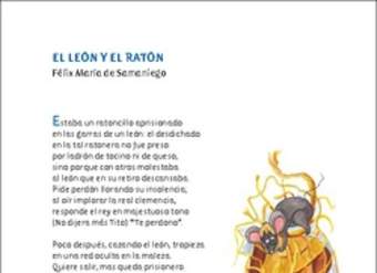 El león y el ratón El león y el ratón
