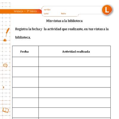 Mi visita a la biblioteca Mi visita a la biblioteca