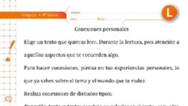 Conexiones personales Conexiones personales