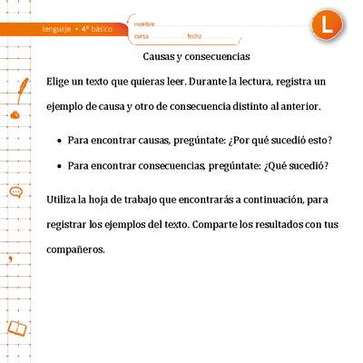 Causas y consecuencias Causas y consecuencias