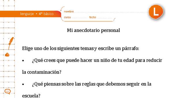 Anecdotario personal Anecdotario personal