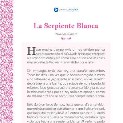 La serpiente blanca