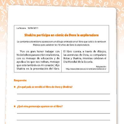 Noticia Shakira Noticia Shakira