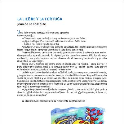 La liebre y la tortuga La liebre y la tortuga