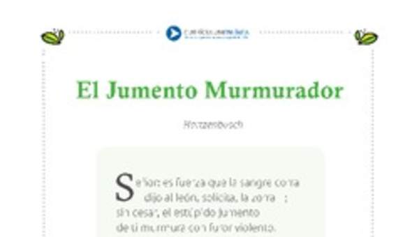 El jumento murmurador El jumento murmurador