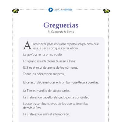Greguerias Greguerias
