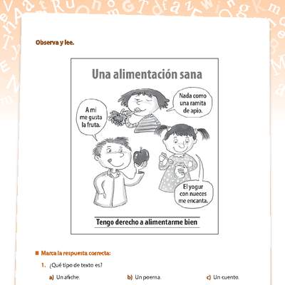 Elaboración de afiche Elaboración de afiche