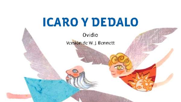 Icaro y Dédalo Icaro y Dédalo
