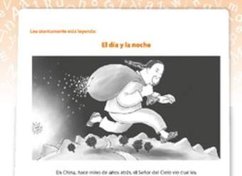Leyenda del día y la noche Leyenda del día y la noche
