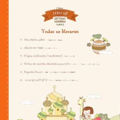 Lecturas sugeridas para la unidad 2: textos no literarios Lecturas sugeridas para la unidad 2: textos no literarios