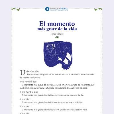 El momento más grave de la vida El momento más grave de la vida