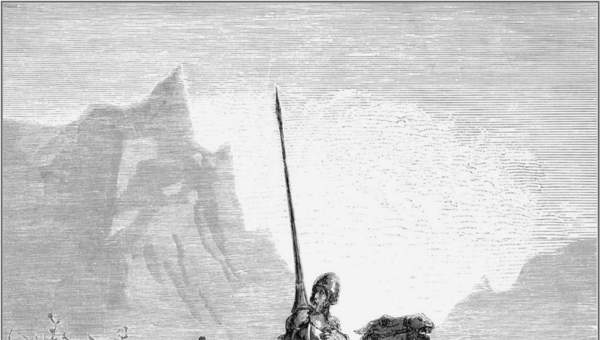 Ilustración: don Quijote y Sancho Ilustración: don Quijote y Sancho