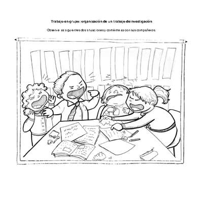 Trabajo en grupo: organización de un trabajo de investigación Trabajo en grupo: organización de un trabajo de investigación