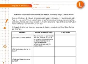Comparación entre las lecturas "Abdula, el mendigo ciego" y "El rey Midas" Comparación entre las lecturas "Abdula, el mendigo ciego" y "El rey Midas"