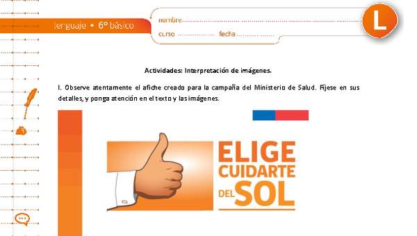 Interpretación de imágenes Interpretación de imágenes