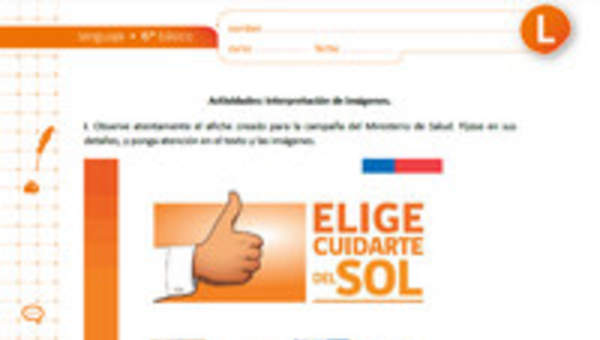 Interpretación de imágenes Interpretación de imágenes