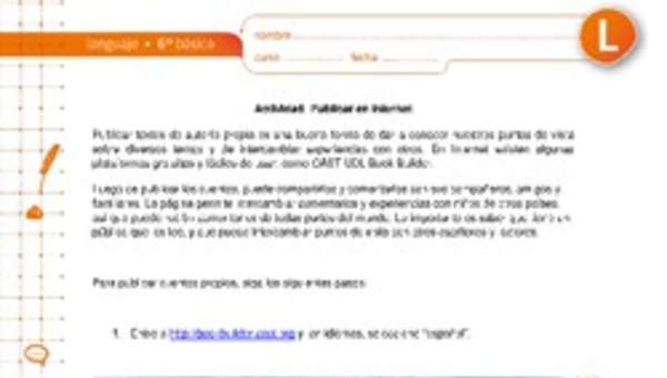 Publicar en internet Publicar en internet