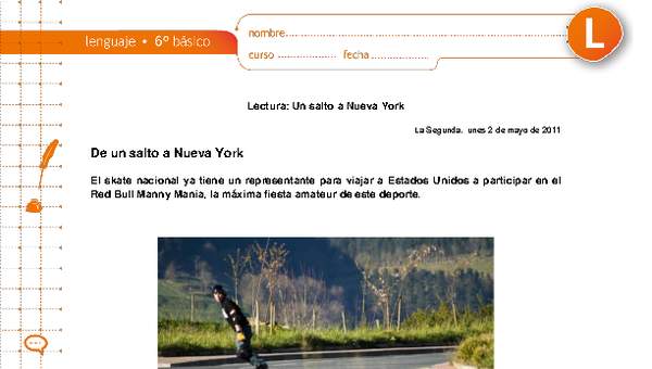 De un salto a Nueva York De un salto a Nueva York