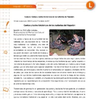 Cantos y bailes folclóricos de los Kalbelias de Rajastán Cantos y bailes folclóricos de los Kalbelias de Rajastán