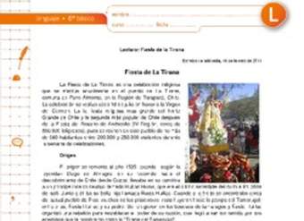 Fiesta de la Tirana Fiesta de la Tirana