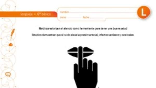 Médicos valorizan silencio como herramienta para tener buena salud Médicos valorizan silencio como herramienta para tener buena salud