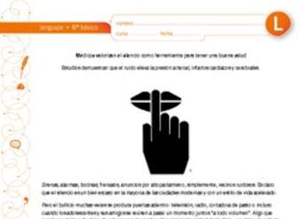 Médicos valorizan silencio como herramienta para tener buena salud Médicos valorizan silencio como herramienta para tener buena salud