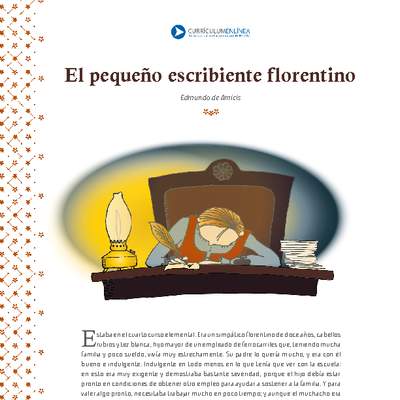 El pequeño escribiente florentino El pequeño escribiente florentino