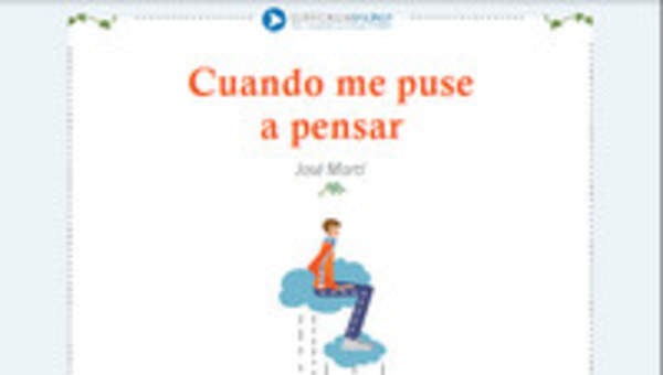 Cuando me puse a pensar Cuando me puse a pensar