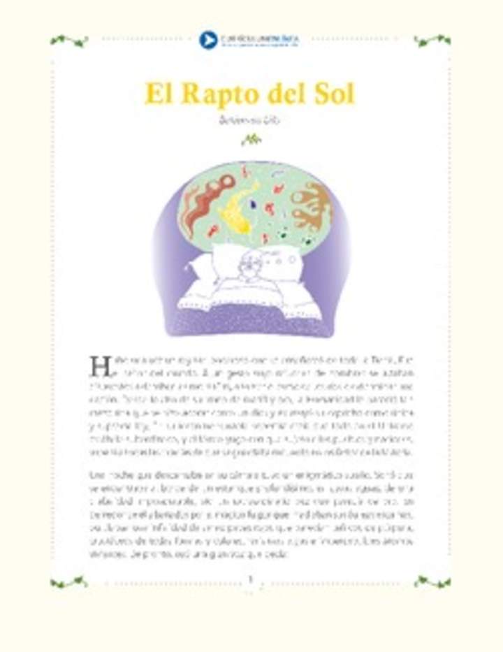 El rapto del sol El rapto del sol