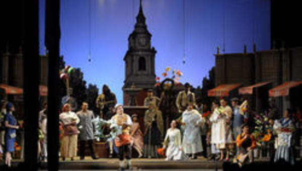 Escena de "La pérgola de las flores" presentada en 2010 Escena de "La pérgola de las flores" presentada en 2010