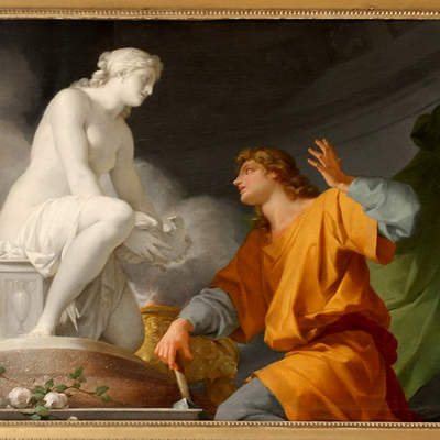 Pigmalión de Jean-Baptiste Regnault Pigmalión de Jean-Baptiste Regnault