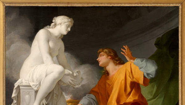 Pigmalión de Jean-Baptiste Regnault Pigmalión de Jean-Baptiste Regnault