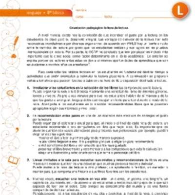 La hora de lectura La hora de lectura