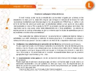 La hora de lectura La hora de lectura