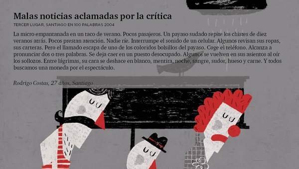 Malas noticias aclamadas por la crítica Malas noticias aclamadas por la crítica