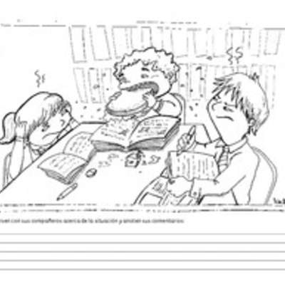 Comportamiento en biblioteca Comportamiento en biblioteca