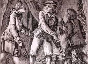 Imagen para microcuento "El médico a palos" Imagen para microcuento "El médico a palos"