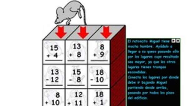 Cálculo mental de adiciones y sustracciones (II) Cálculo mental de adiciones y sustracciones (II)