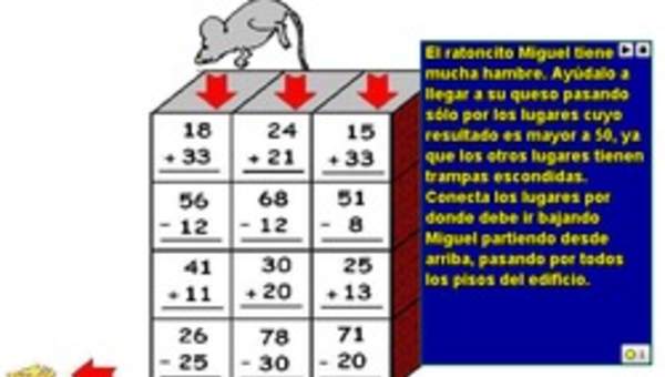 Cálculo mental de adiciones y sustracciones (III) Cálculo mental de adiciones y sustracciones (III)