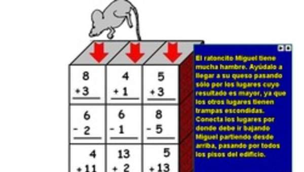 Cálculo mental de adiciones y sustracciones (IV) Cálculo mental de adiciones y sustracciones (IV)